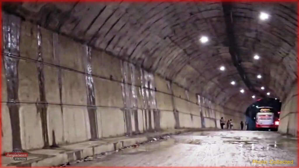 bandarban tunnel fault water 2025