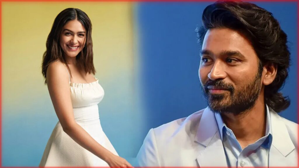 dhanush and mrunal thakur
