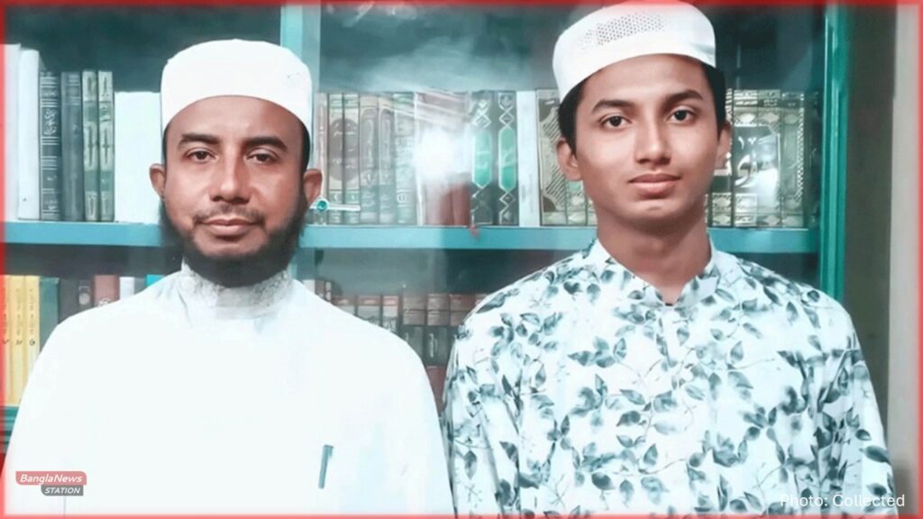 bhola madrasa teacher murder by son
