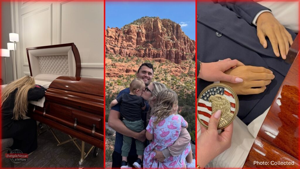 charlie kirk widow open casket