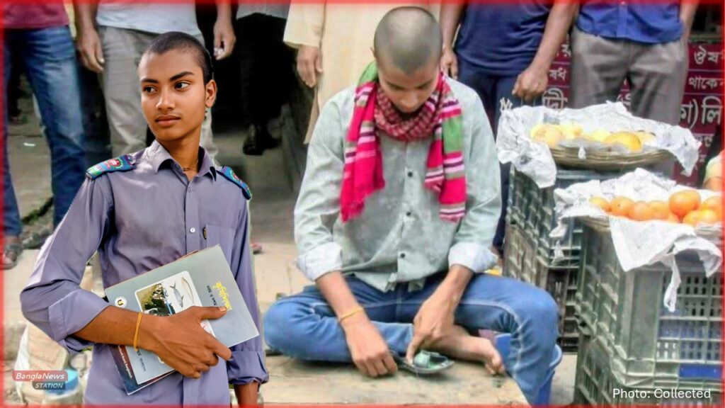 joy rabi das back to school rangpur